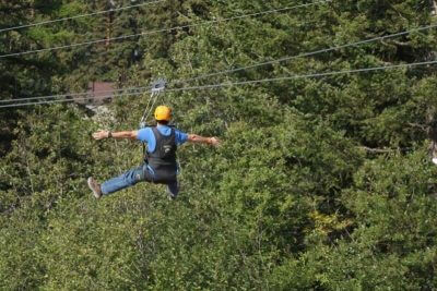 Ziplining in Alaska